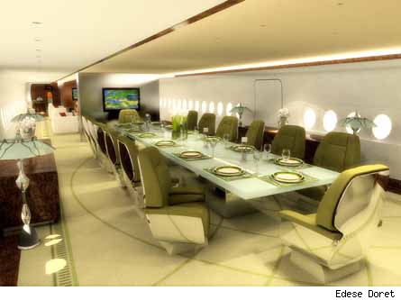 首架A380私人飞机或售4.85亿 如飞行宫殿(组