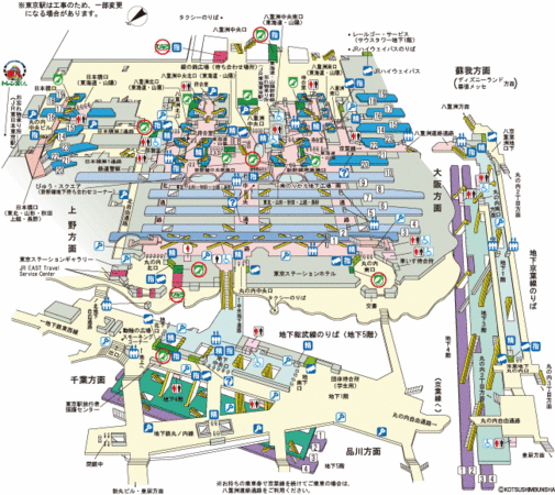 让人最头疼的东京车站.(图/取自jr东日本官网)